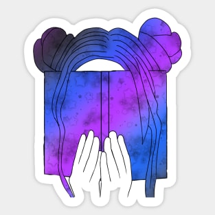 Galaxy Reader Sticker